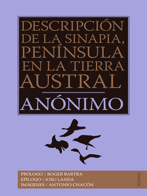 cover image of Descripción de la Sinapia, península en la tierra austral 
